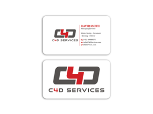 Visitenkarten-Design von Expert Bappy für C4D Services | Design #29421337