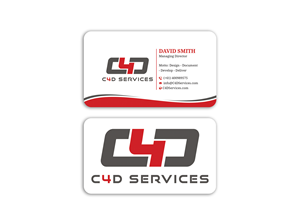 Design de Carte de Visite par Expert Bappy pour C4D Services | Design : #29421341