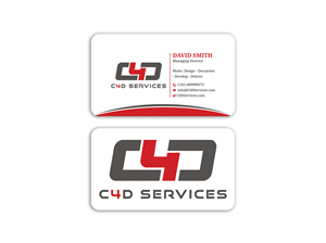 Design de Carte de Visite par Expert Bappy pour C4D Services | Design : #29421343
