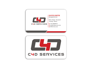 Design de Carte de Visite par Expert Bappy pour C4D Services | Design : #29421345