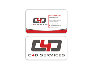 Design de Carte de Visite par Expert Bappy pour C4D Services | Design : #29421347