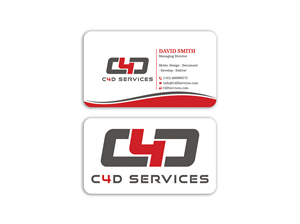 Design de Carte de Visite par Expert Bappy pour C4D Services | Design : #29421348