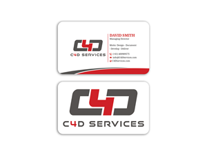 Design de Carte de Visite par Expert Bappy pour C4D Services | Design : #29421349