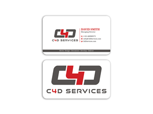 Design de Carte de Visite par Expert Bappy pour C4D Services | Design : #29428344