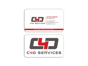 Design de Carte de Visite par Expert Bappy pour C4D Services | Design : #29428346