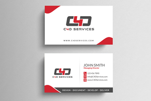 Business Card Design by  Artman for C4D Services | Design: #29419087