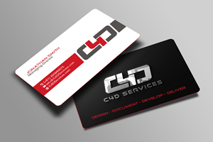 Business Card Design by Creations Box 2015 for C4D Services | Design: #29420410
