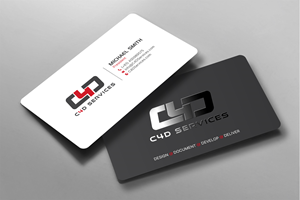 Business Card Design by chandrayaan.creative for C4D Services | Design: #29417923