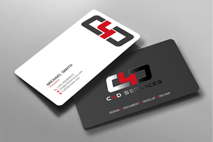 Diseño de Tarjeta de Presentación por chandrayaan.creative para C4D Services | Diseño: #29417924