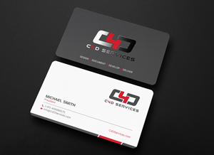 Diseño de Tarjeta de Presentación por chandrayaan.creative para C4D Services | Diseño: #29417928