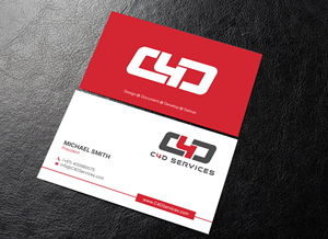 Diseño de Tarjeta de Presentación por chandrayaan.creative para C4D Services | Diseño: #29418924
