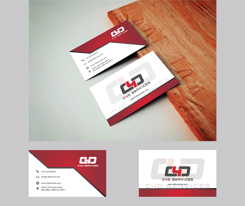 Diseño de Tarjeta de Presentación por 3Guys para C4D Services | Diseño #29424964