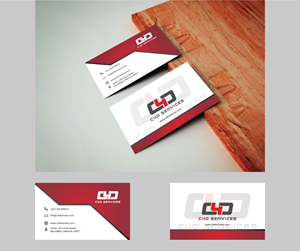 Visitenkarten-Design von 3Guys für C4D Services | Design: #29424964