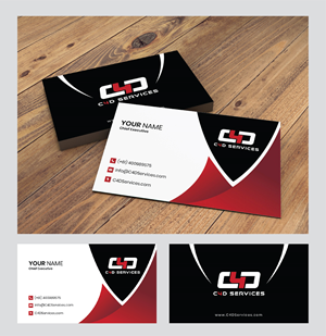 Visitenkarten-Design von 3Guys für C4D Services | Design: #29424972