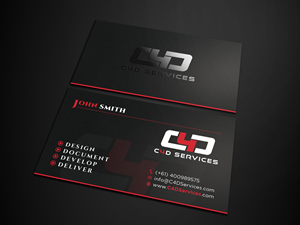 Business Card Design by Tripti Ranjan Gain for C4D Services | Design: #29439230