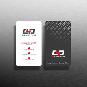 card design for engineering consultancy | Business Card Design by Bold Pixels