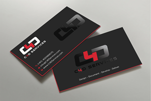 Business Card Design by Uttom 2 for C4D Services | Design: #29416330