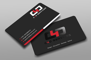 Business Card Design by Uttom 2 for C4D Services | Design: #29416331