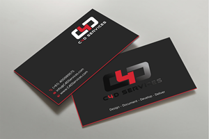 Business Card Design by Uttom 2 for C4D Services | Design: #29416332
