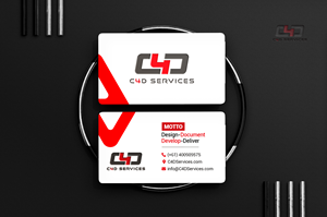 Diseño de Tarjeta de Presentación por Graphic Guy para C4D Services | Diseño: #29418714
