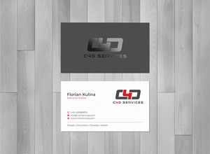Business Card Design by CilioLab for C4D Services | Design: #29419510
