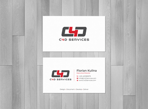 Business Card Design by CilioLab for C4D Services | Design: #29419511