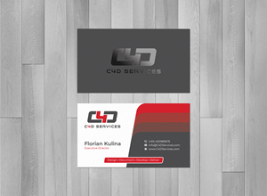 Business Card Design by CilioLab for C4D Services | Design: #29419637