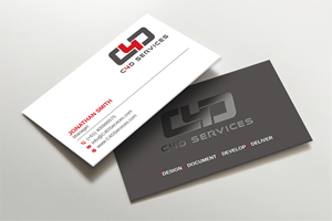 Diseño de Tarjeta de Presentación por Imagine design000 para C4D Services | Diseño: #29416129