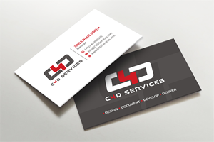 Diseño de Tarjeta de Presentación por Imagine design000 para C4D Services | Diseño: #29416131