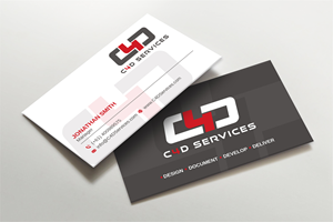 Diseño de Tarjeta de Presentación por Imagine design000 para C4D Services | Diseño: #29416134