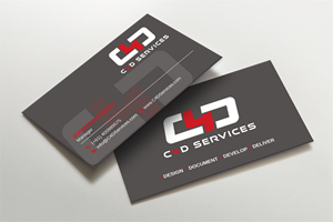 Diseño de Tarjeta de Presentación por Imagine design000 para C4D Services | Diseño: #29416136