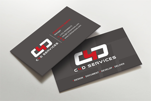 Diseño de Tarjeta de Presentación por Imagine design000 para C4D Services | Diseño: #29416138
