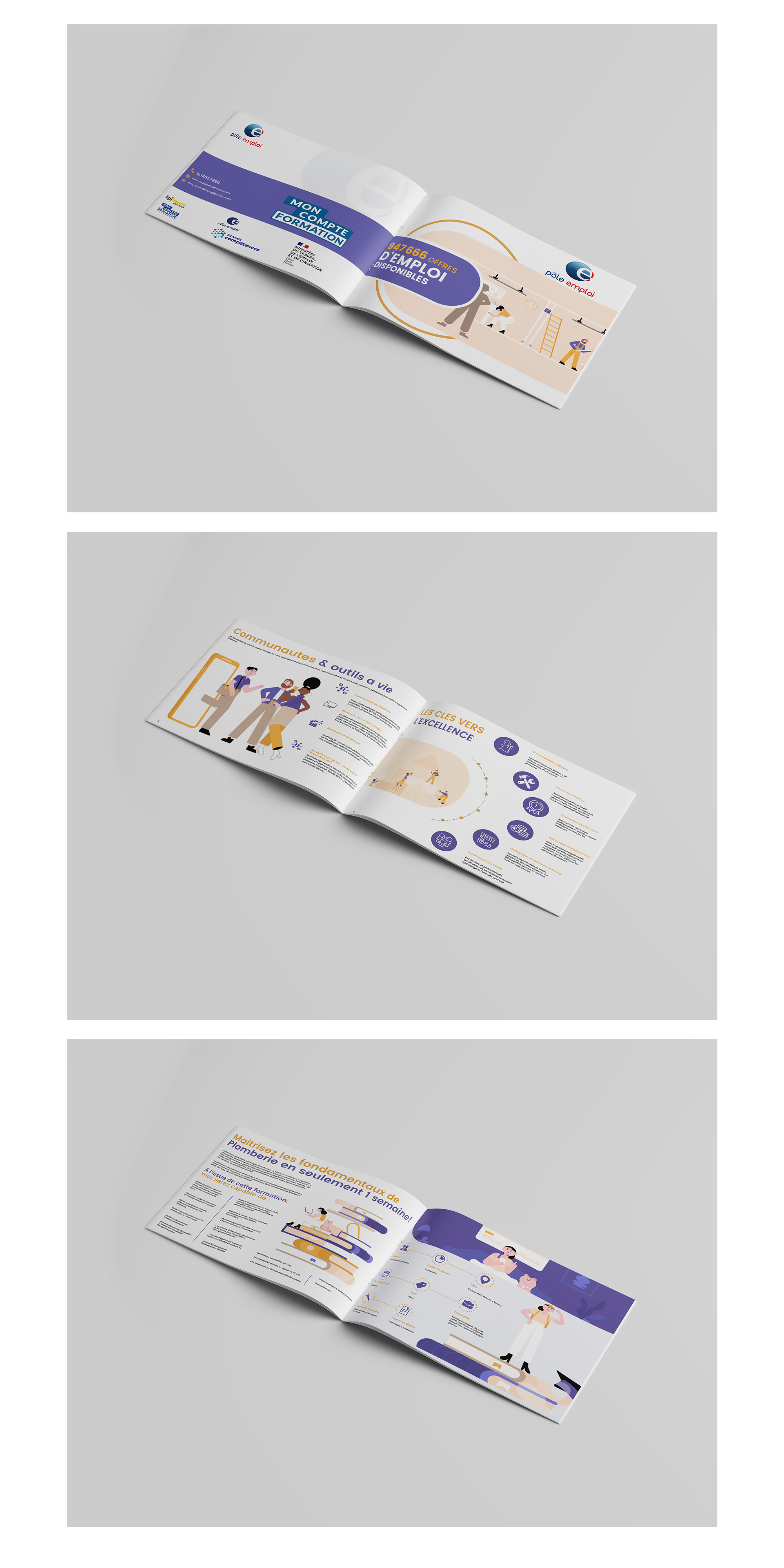 Brochure Design by Design Motion for La Taloche | Design #29425656