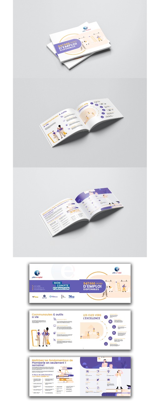 Brochure Design by Design Motion for La Taloche | Design #29441488