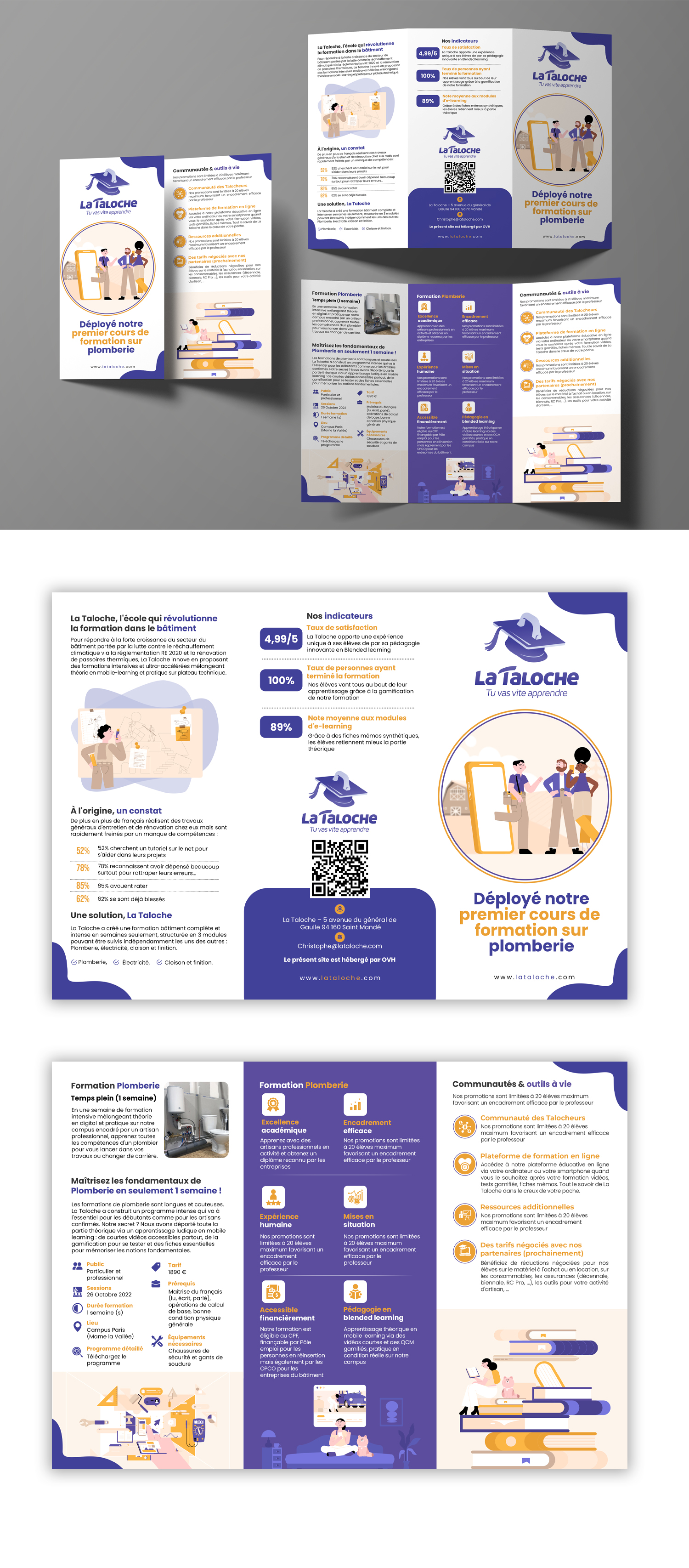 Design de Brochure par debdesign pour La Taloche | Design #29428267