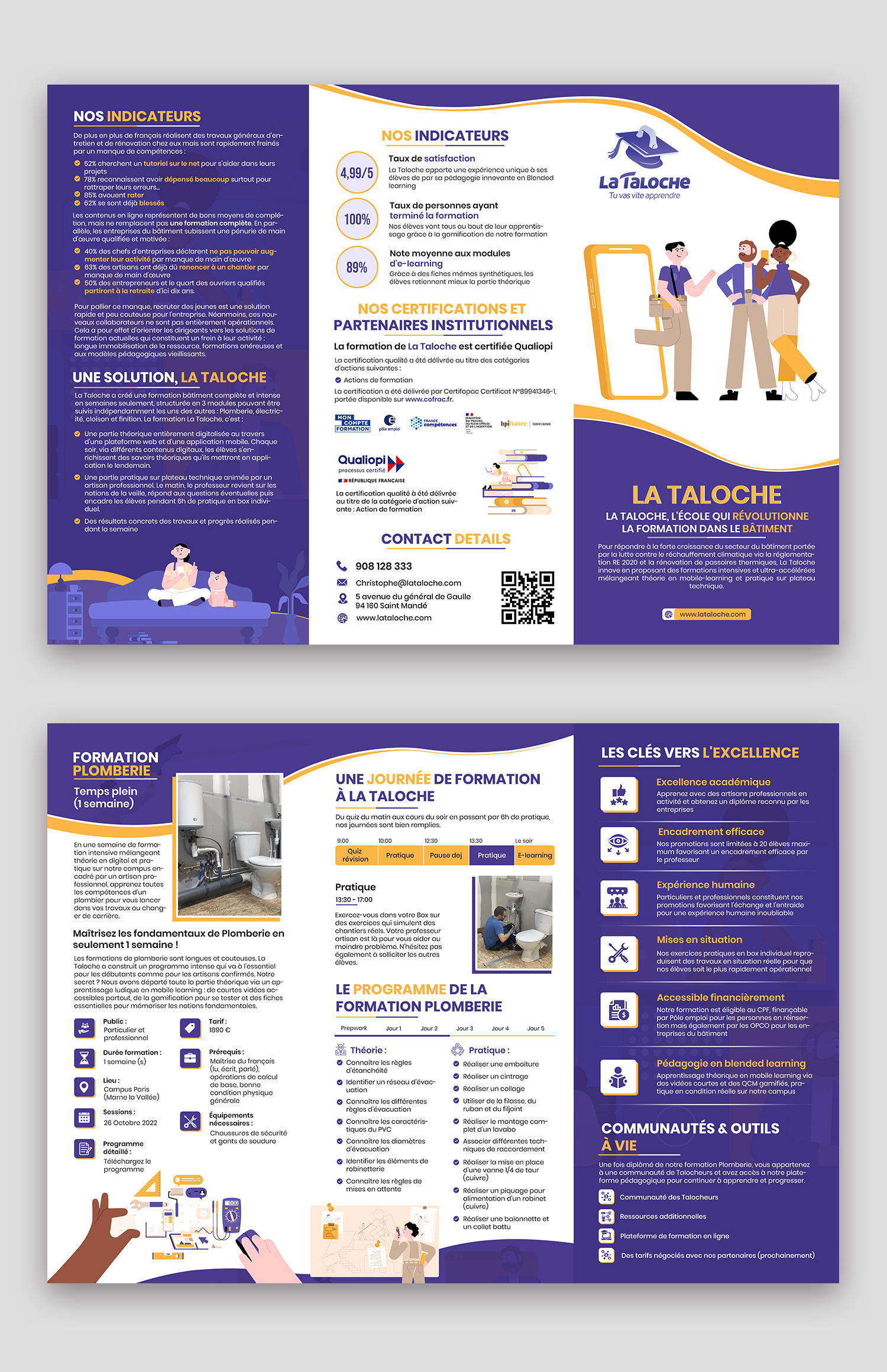 Design de Brochure par debdesign pour La Taloche | Design #29429329