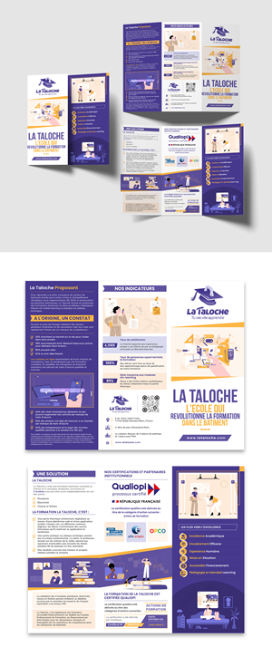 Design de Brochure par debdesign pour La Taloche | Design : #29430115