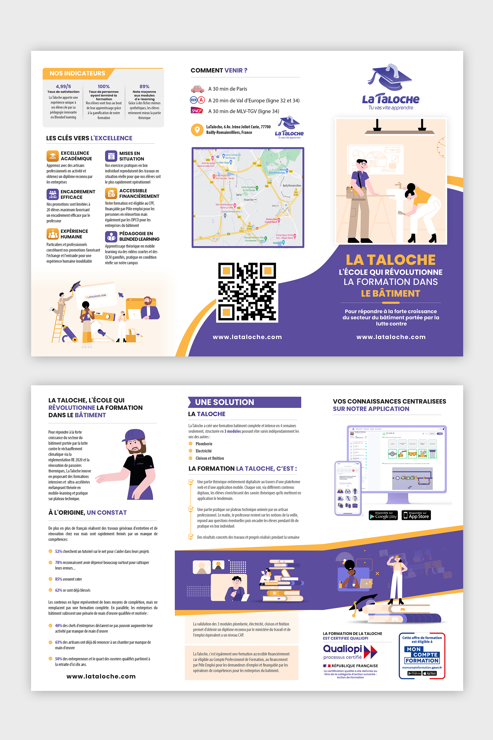 Design de Brochure par debdesign pour La Taloche | Design #29461563