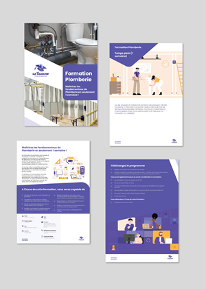 Design de Brochure par emoblack989 pour La Taloche | Design #29417743