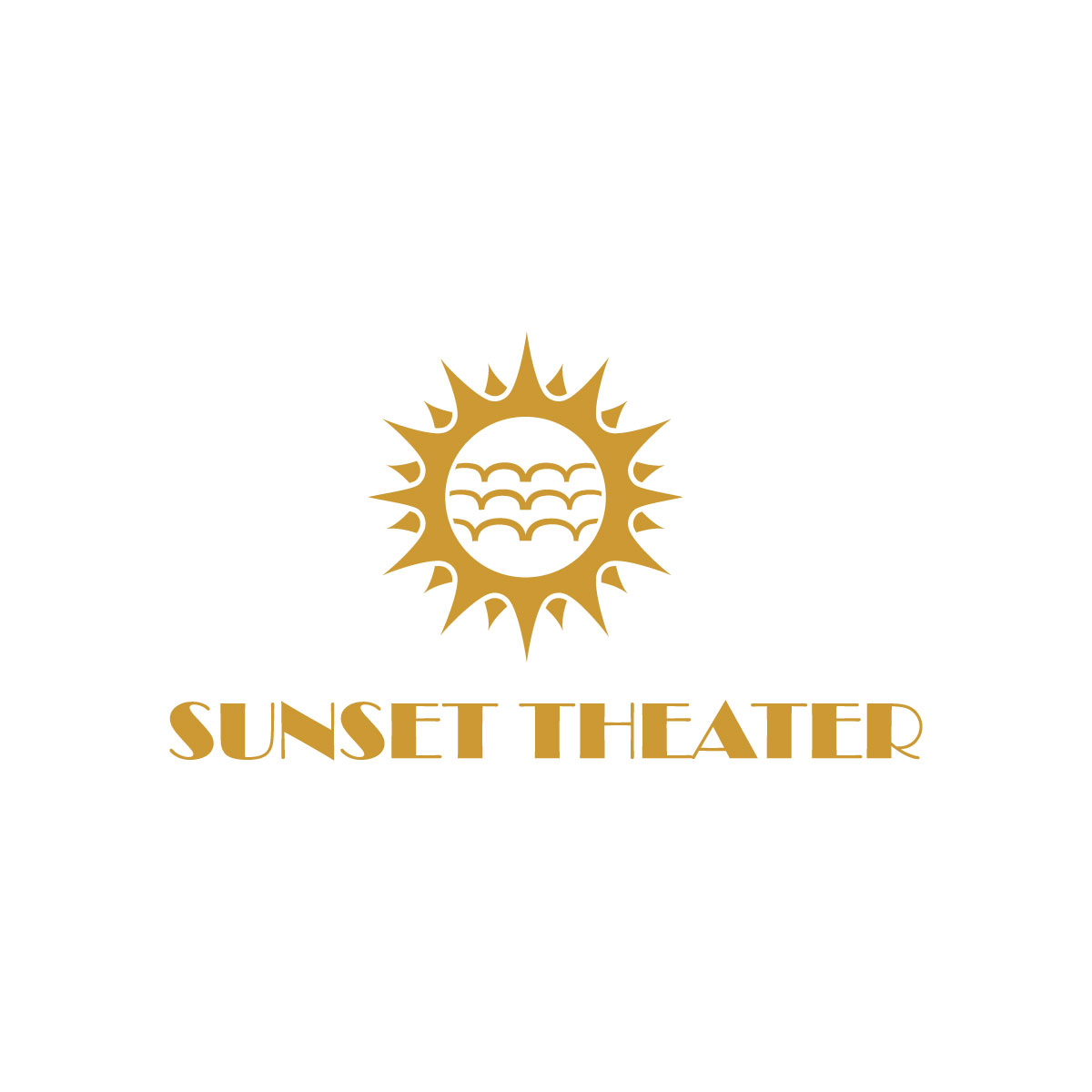Logo-Design von LAXMI DESIGNHUB für Sunset theater | Design #29448095