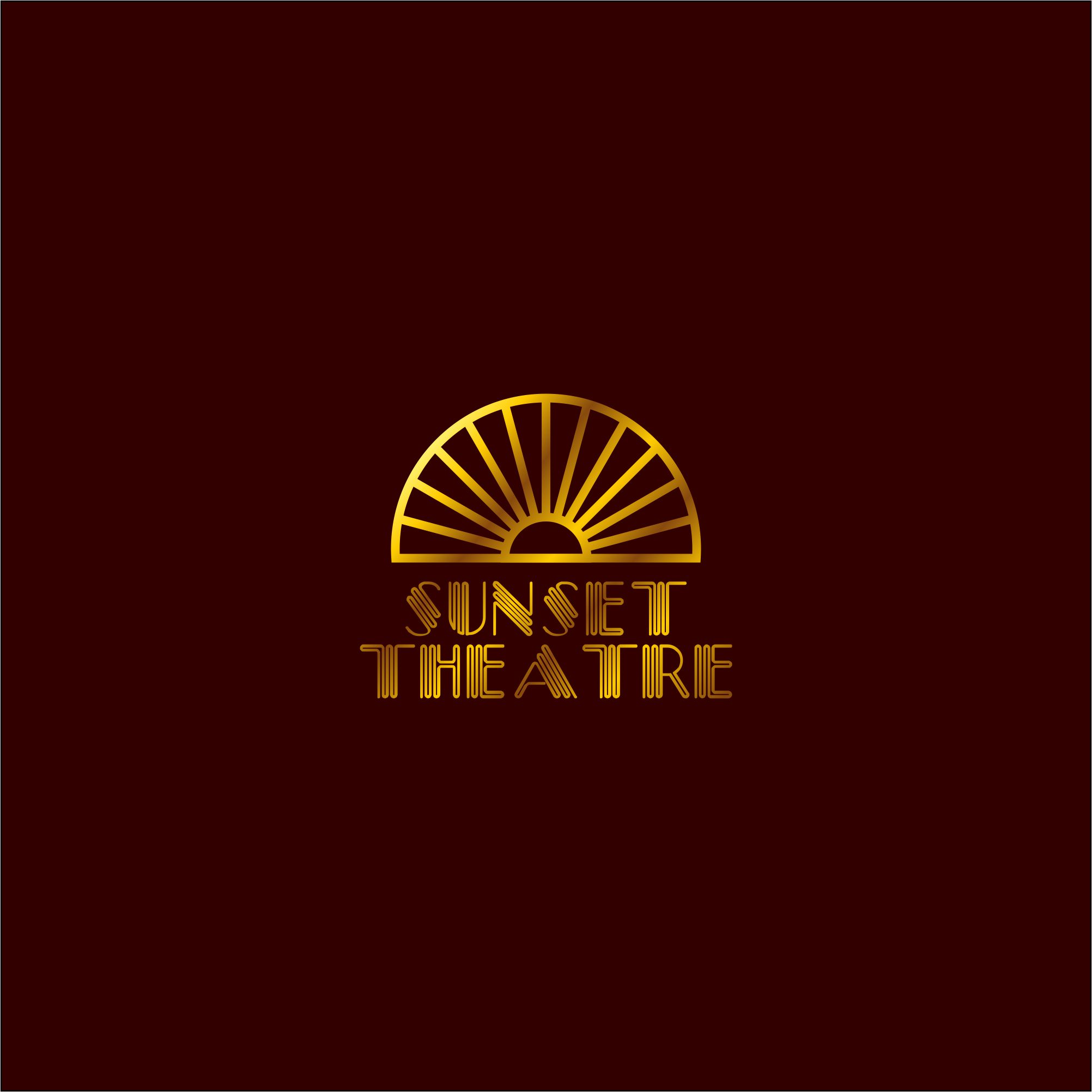 Logo-Design von agustian spades für Sunset theater | Design #29447055