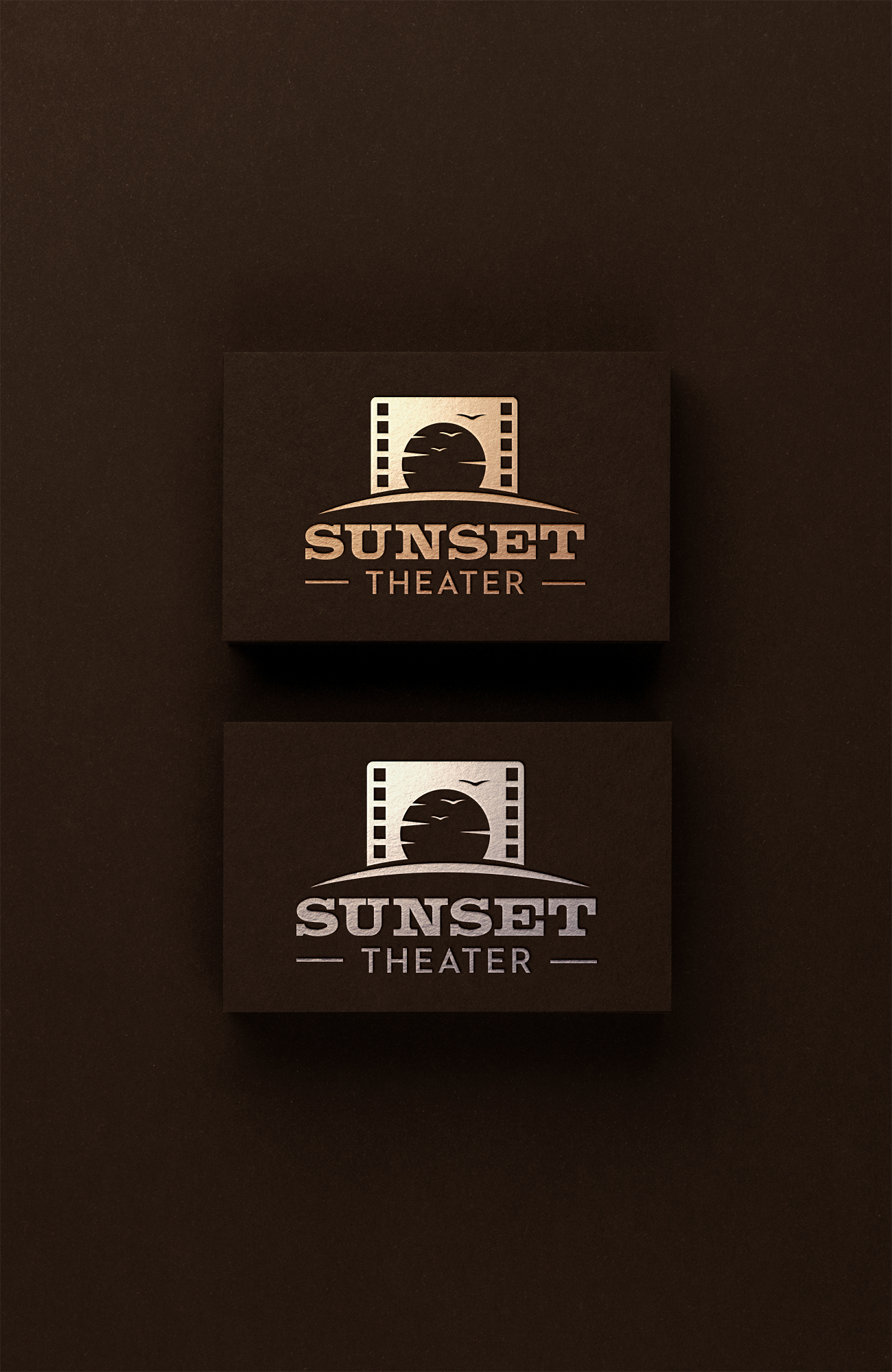 Diseño de Logo por Obi.K para Sunset theater | Diseño #29415246