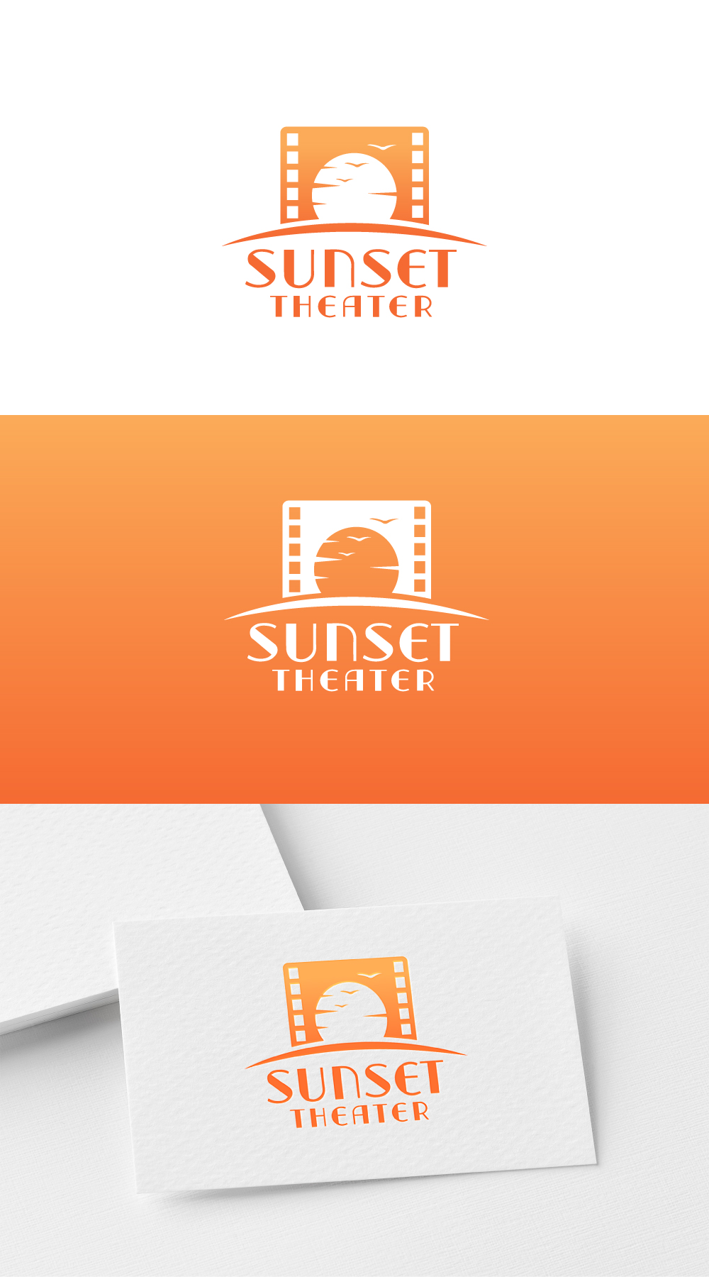 Logo-Design von Obi.K für Sunset theater | Design #29415882