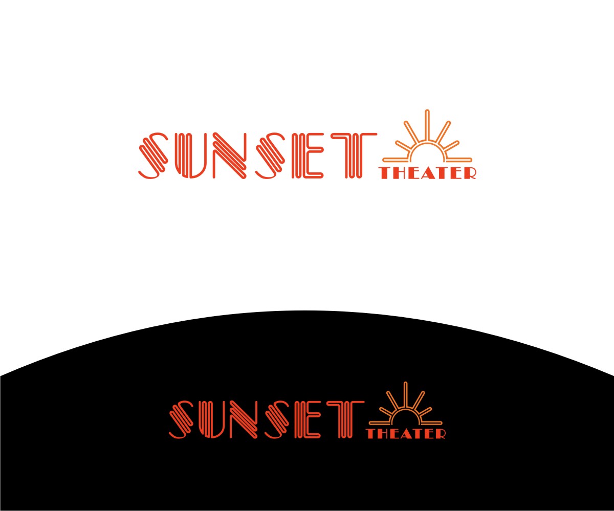 Logo Design by OrianO-70 for Sunset theater | Design #29446649
