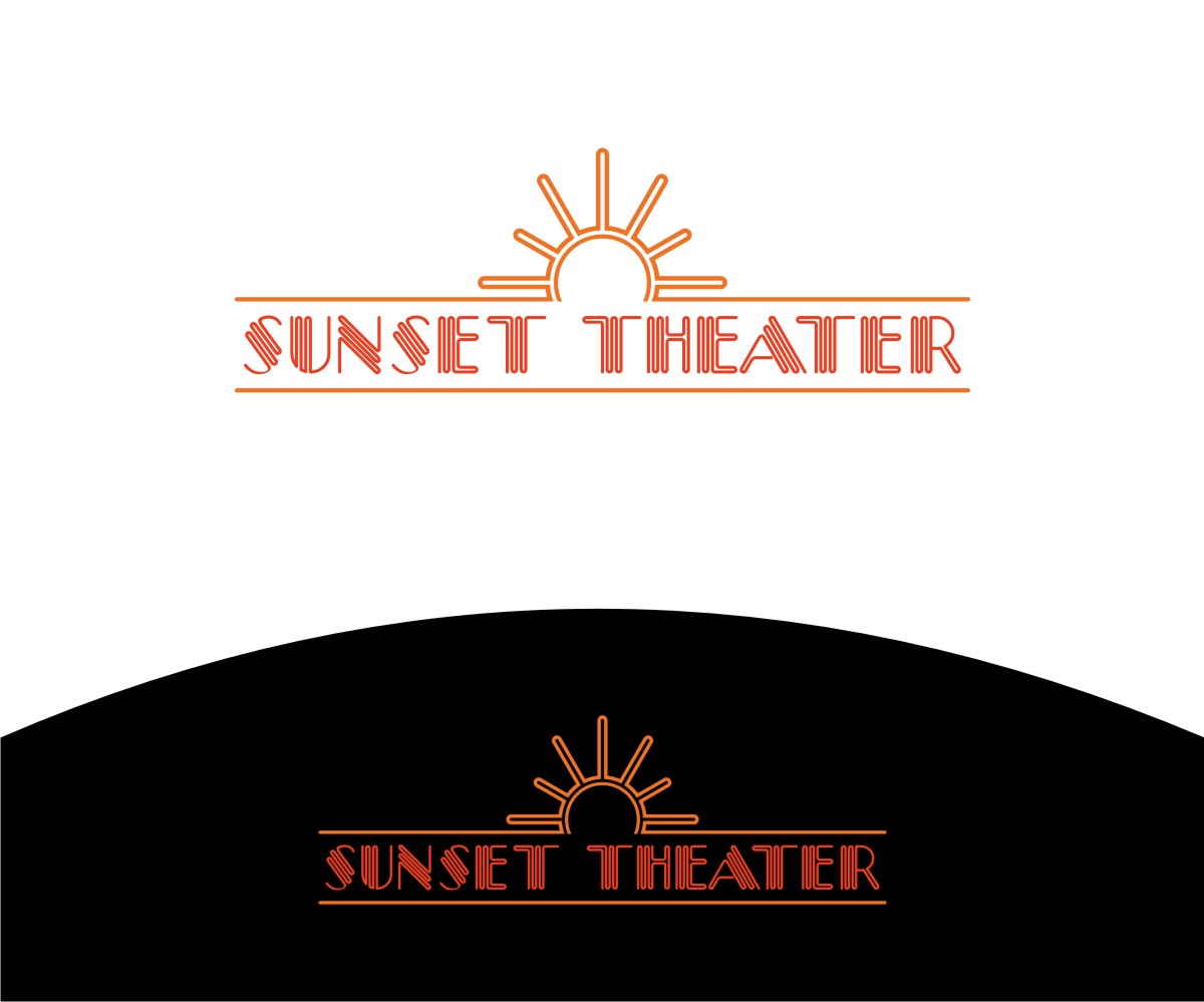 Logo-Design von OrianO-70 für Sunset theater | Design #29446726