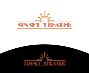 Logo-Design von OrianO-70 für Sunset theater | Design: #29446726