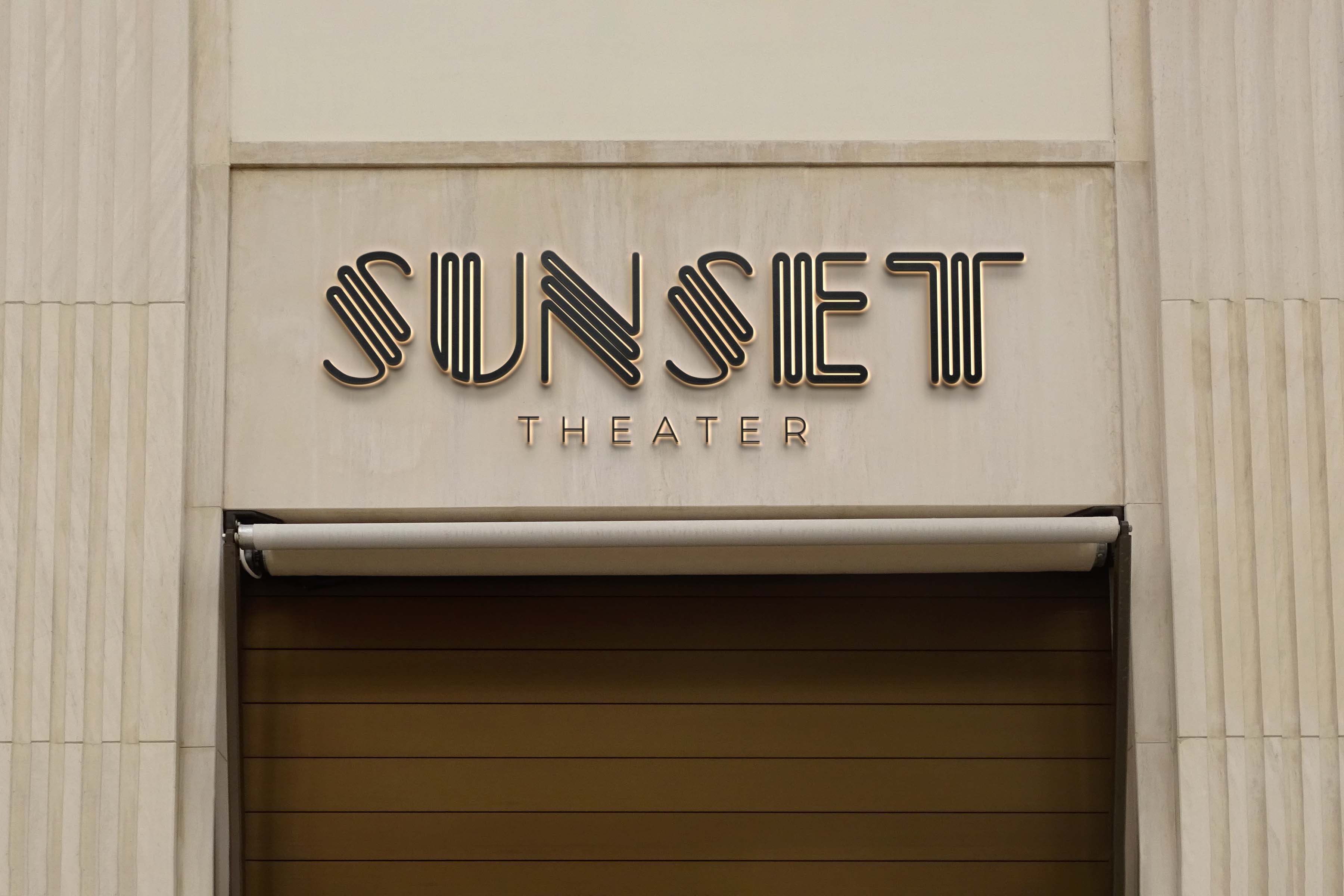 Logo-Design von miloje1207 für Sunset theater | Design #29447349