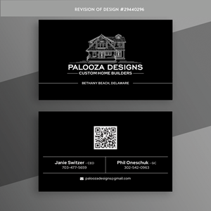 Palooza Designs business card | Diseño de Tarjeta de Presentación por Expert Designer