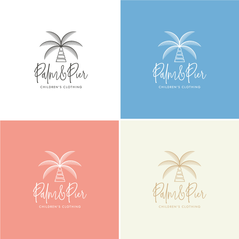 Design de Logo par Daisy Graphics pour Palm & Pier | Design #29433978