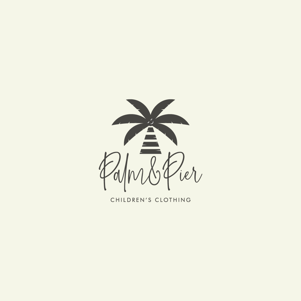 Logo Design by Daisy Graphics for Palm & Pier | Design #29434026